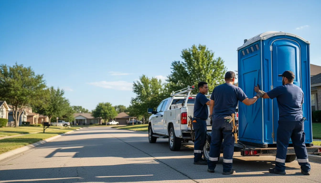 Portable Toilet Rental in Sweetwater, TX near me